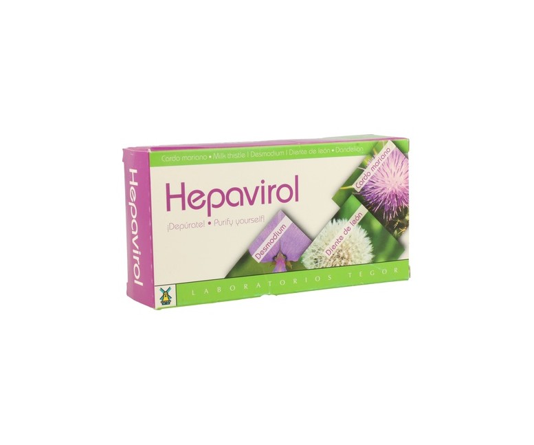 Hepavirol 60 cápsulas Tegor