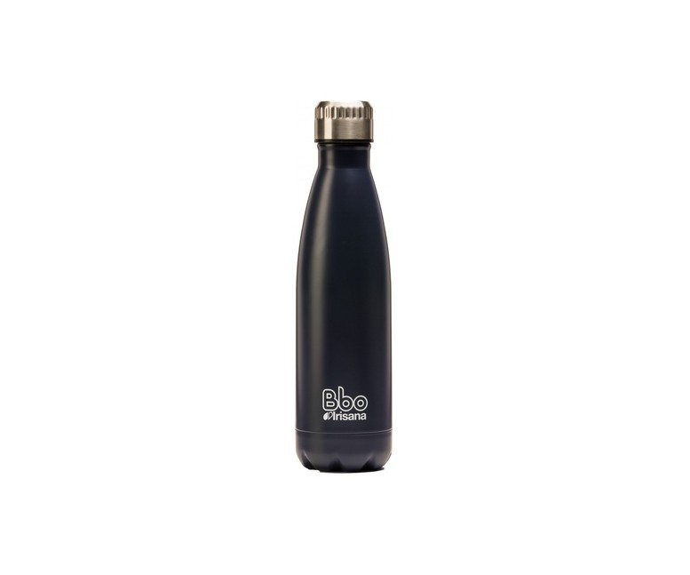 Botella Bbo acero inoxidable + funda azul 750 ml 1 unidad (Azul) Irisana