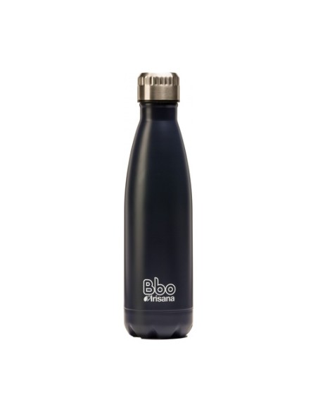 Botella Bbo acero inoxidable + funda azul 750 ml 1 unidad (Azul) Irisana