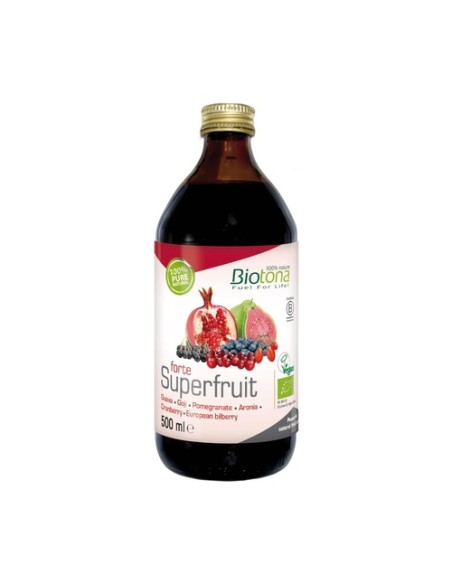 Superfruit forte - concentrado de frutos rojos 500 ml Biotona