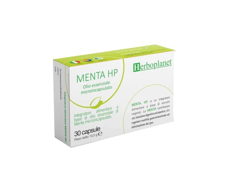 Aceite esencial menta hp 30 cápsulas Herboplanet
