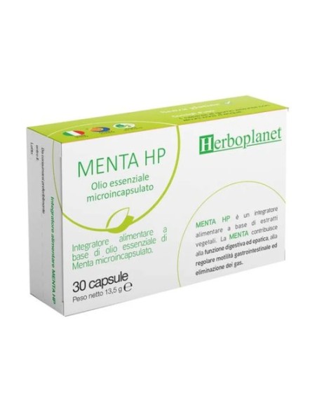 Aceite esencial menta hp 30 cápsulas Herboplanet