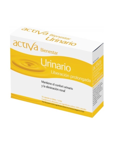 Bienestar urinario 30 cápsulas vegetales Activa