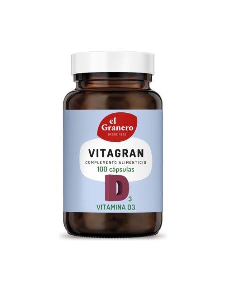 Vitagran D3 100 cápsulas (4000UI) El Granero Integral
