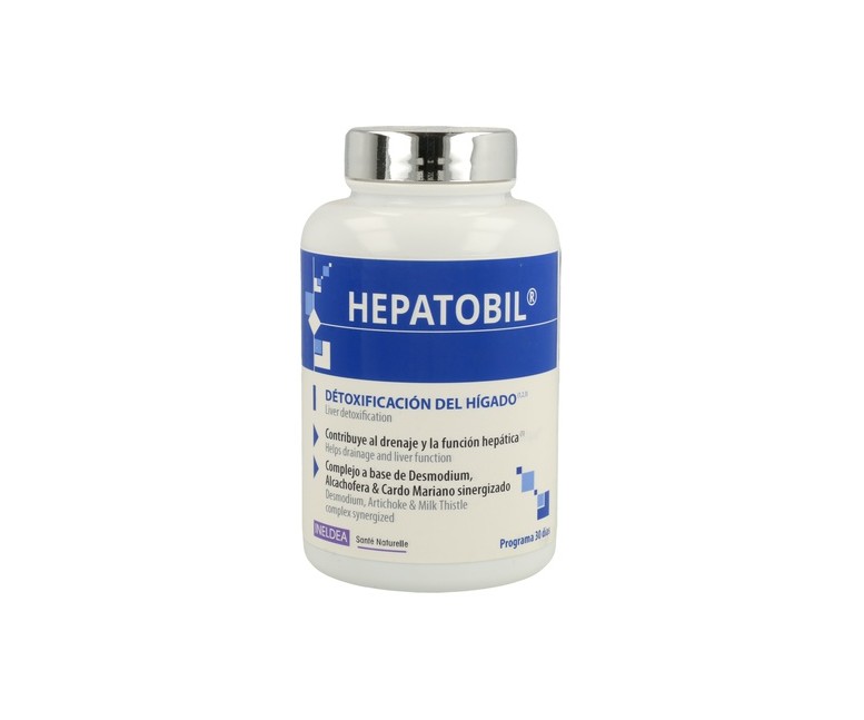Hepatobil (Desintoxica el Hígado) 90 cápsulas Ineldea 