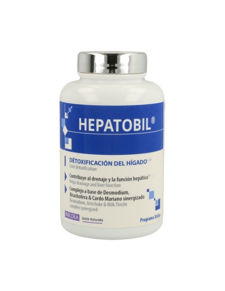 Hepatobil (Desintoxica el Hígado) 90 cápsulas Ineldea 