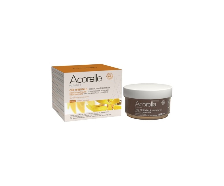 Cera oriental 100% natural flor de Ylang y azúcar de caña 300 g (Ylang-Ylang) Acorelle