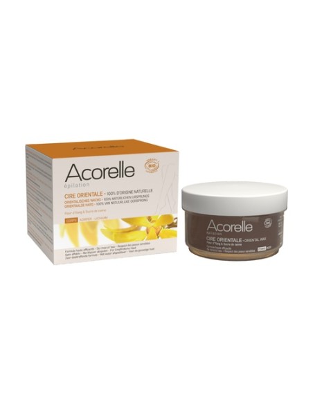 Cera oriental 100% natural flor de Ylang y azúcar de caña 300 g (Ylang-Ylang) Acorelle