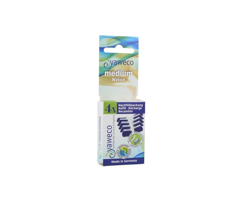Recambio Cepillo Nylon Medio 1 unidad Yaweco