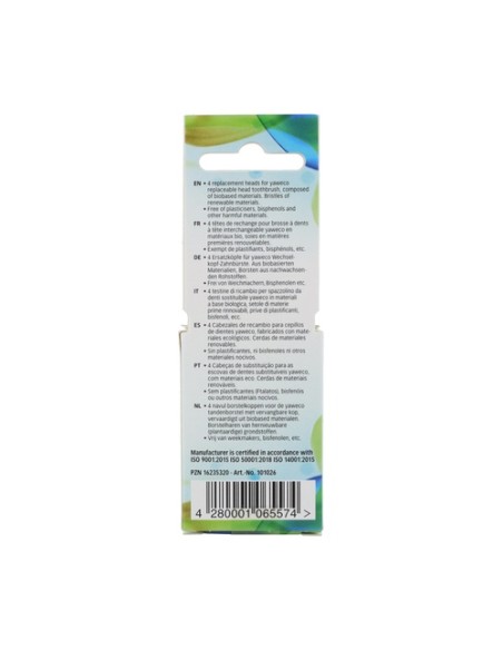 Recambio Cepillo Nylon Medio 1 unidad Yaweco