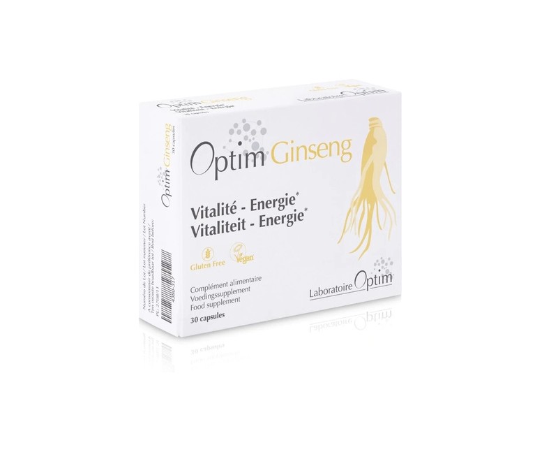 Optim Ginseng - Fatiga y ansiedad 30 cápsulas Optim Laboratoire