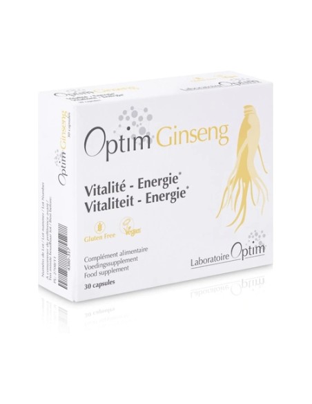 Optim Ginseng - Fatiga y ansiedad 30 cápsulas Optim Laboratoire