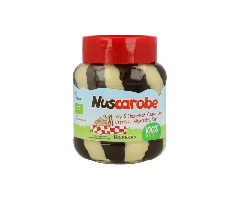 Crema de Algarroba Duo Bio 400 g Nuscarobe
