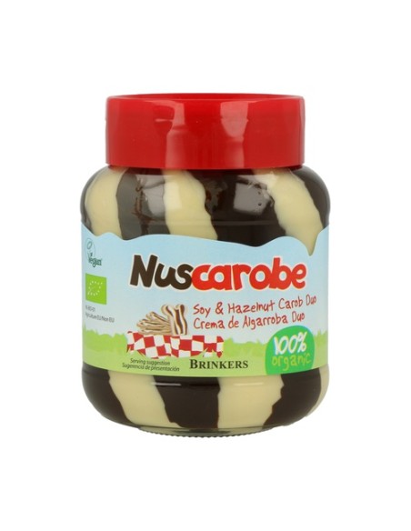 Crema de Algarroba Duo Bio 400 g Nuscarobe