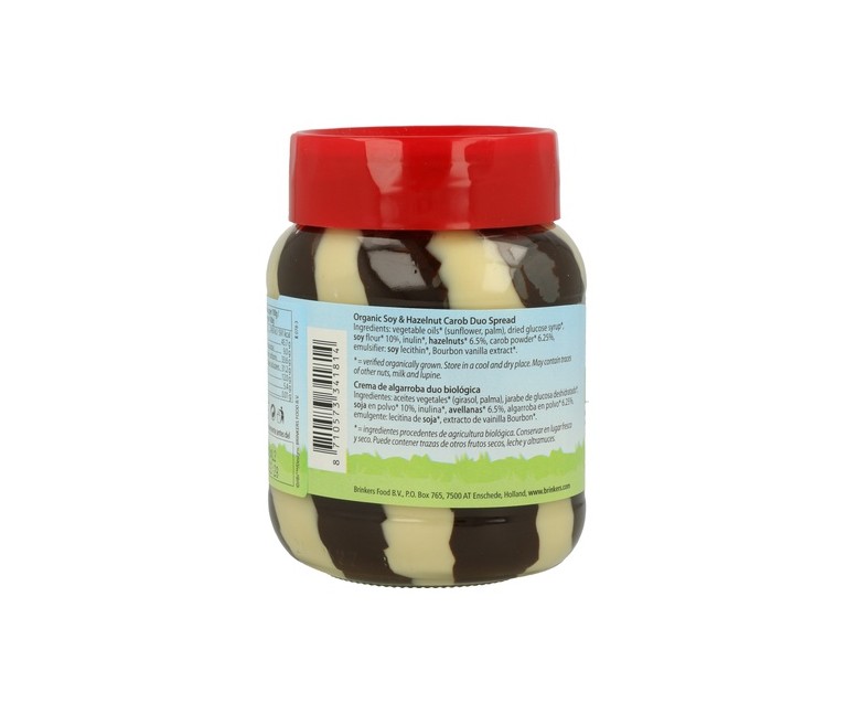 Crema de Algarroba Duo Bio 400 g Nuscarobe