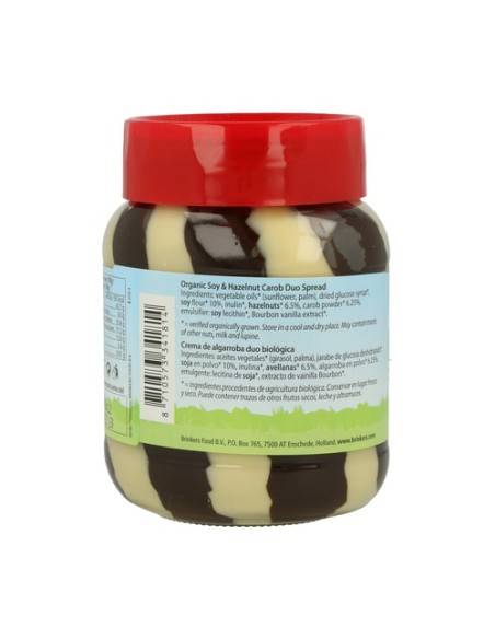 Crema de Algarroba Duo Bio 400 g Nuscarobe