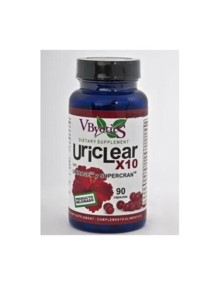 Uriclear (Utirose y Cranberry) 90 cápsulas Vbyotics