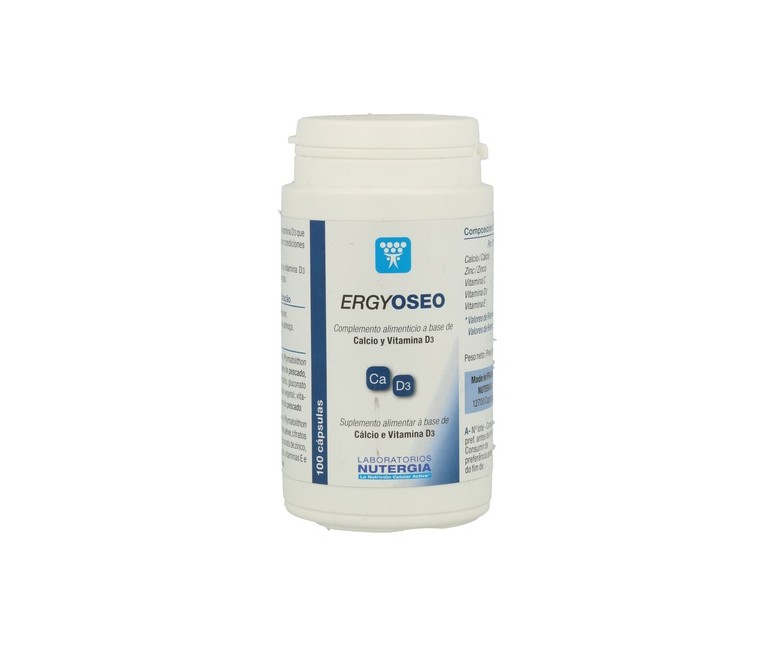 Ergyoseo huesos y articulaciones 100 cápsulas Nutergia