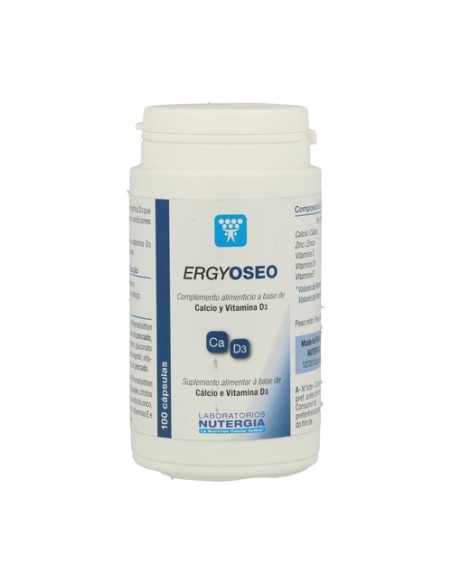 Ergyoseo huesos y articulaciones 100 cápsulas Nutergia