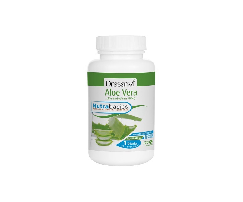Aloe vera nutrabasics 120 comprimidos Drasanvi