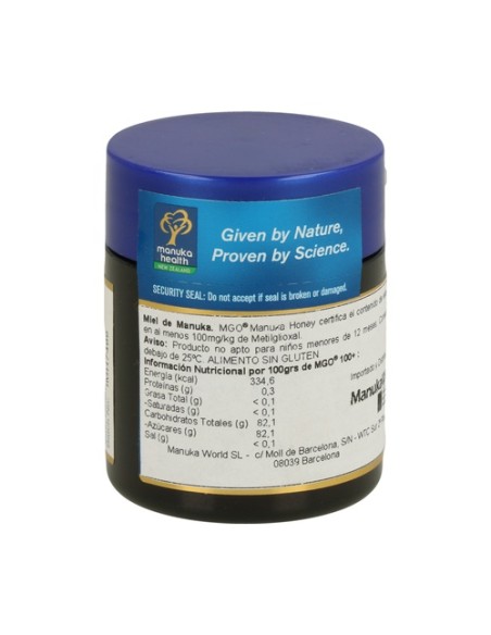 Miel de Manuka MGO 100+ 50 g Manuka Health New Zealand