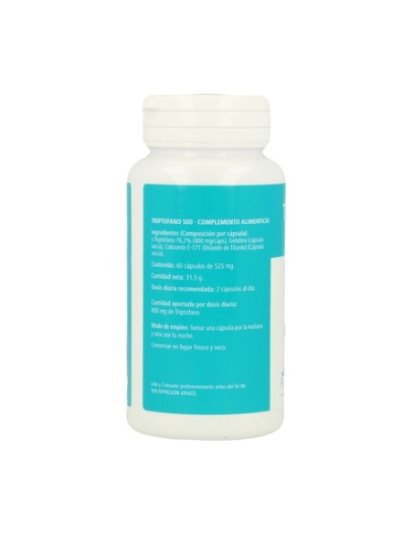 Triptófano 500 60 cápsulas Plantapol