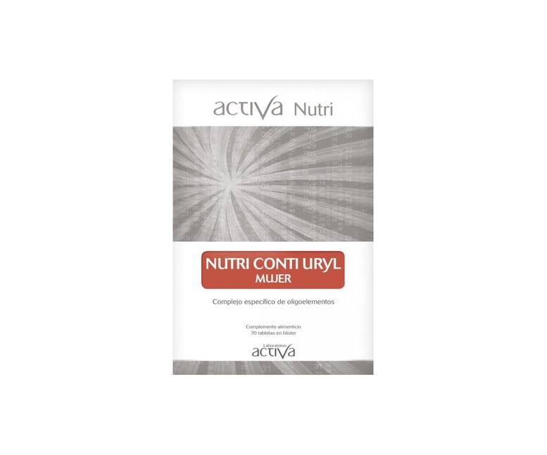 Nutri conti uri mujer 70 comprimidos masticables Activa