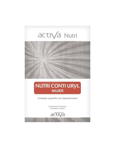 Nutri conti uri mujer 70 comprimidos masticables Activa