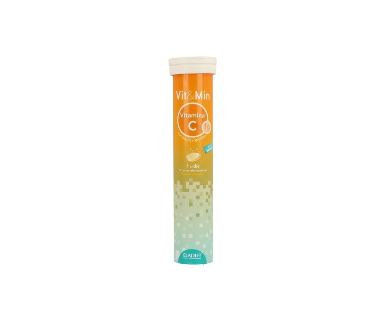 Vit & Min Vitamina C 15 comprimidos Eladiet