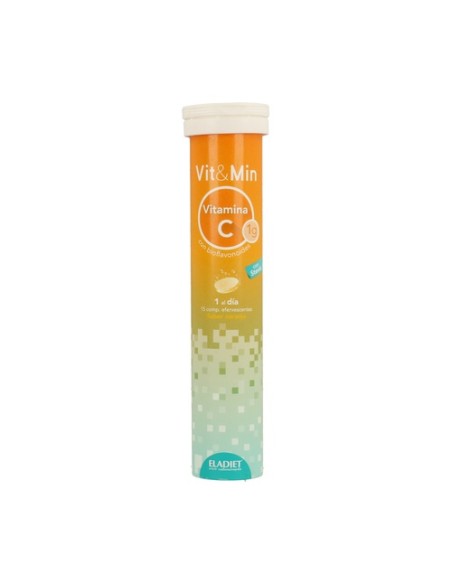 Vit & Min Vitamina C 15 comprimidos Eladiet