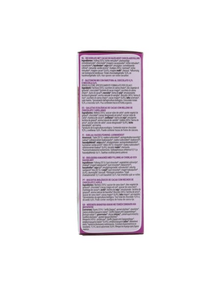 Galletas con Cacao y Avellanas Bio Sin Gluten 125 g (Avellana - Cacao) Le Pain des Fleurs