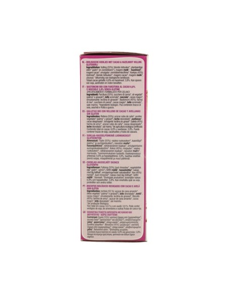 Galletas con Cacao y Avellanas Bio Sin Gluten 125 g (Avellana - Cacao) Le Pain des Fleurs
