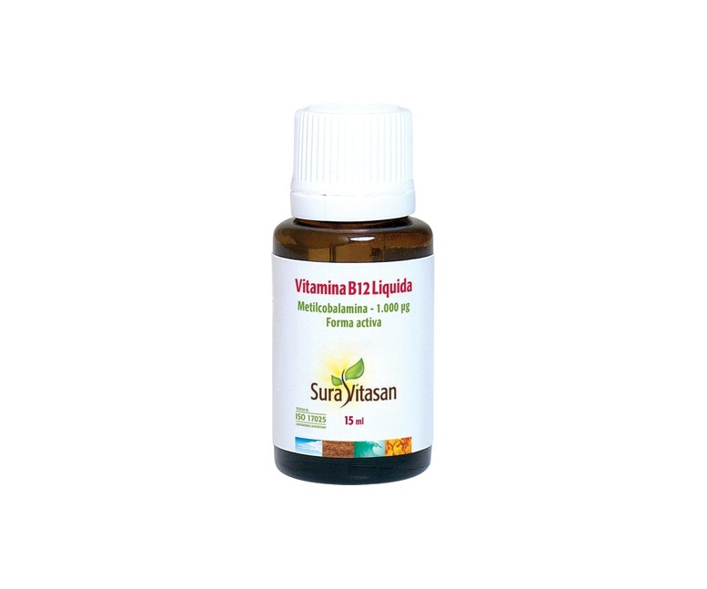 Vitamina B12 Líquida 15 ml Sura Vitasan