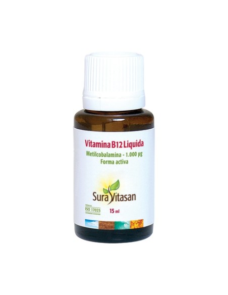 Vitamina B12 Líquida 15 ml Sura Vitasan