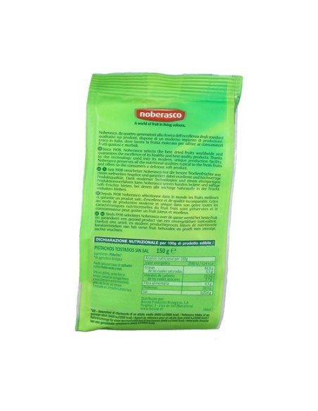 Pistachos Tostados Sin Sal 150 g (Pistacho) Noberasco