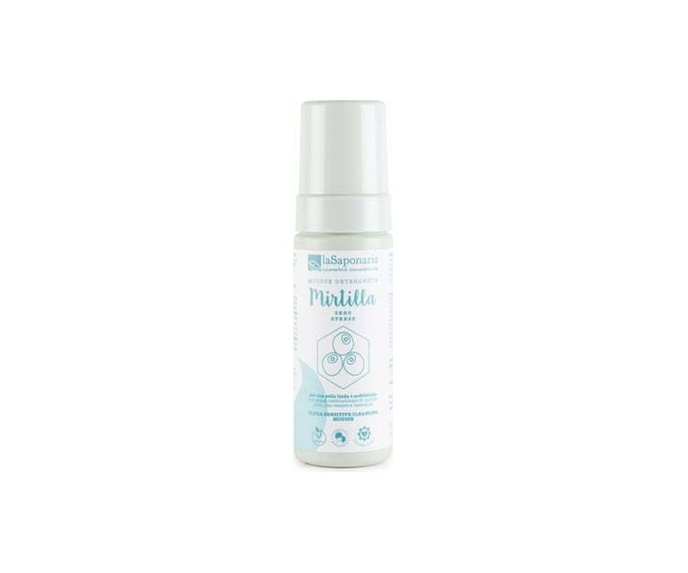 Mousse limpiadora de arándanos 150 ml La Saponaria