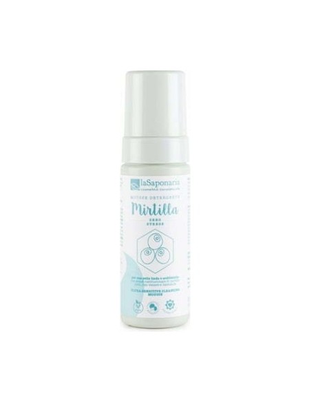 Mousse limpiadora de arándanos 150 ml La Saponaria