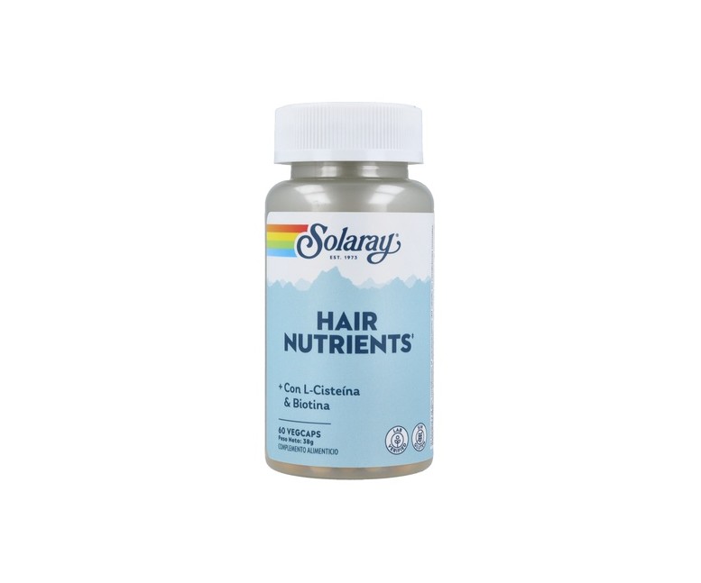 Hair Nutrients 60 cápsulas vegetales Solaray