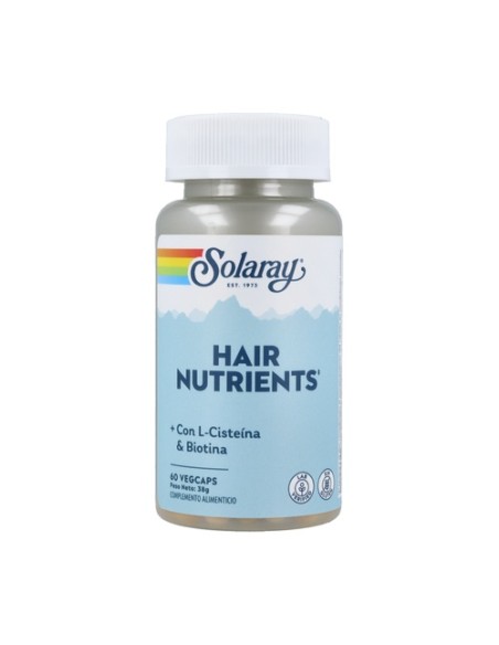 Hair Nutrients 60 cápsulas vegetales Solaray