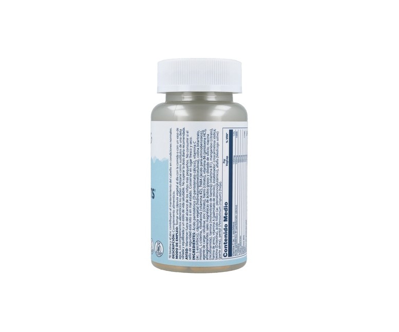 Hair Nutrients 60 cápsulas vegetales Solaray