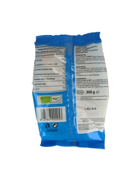 Galletas Fibravi de Coco y Vainilla Bio 300 g Sanavi