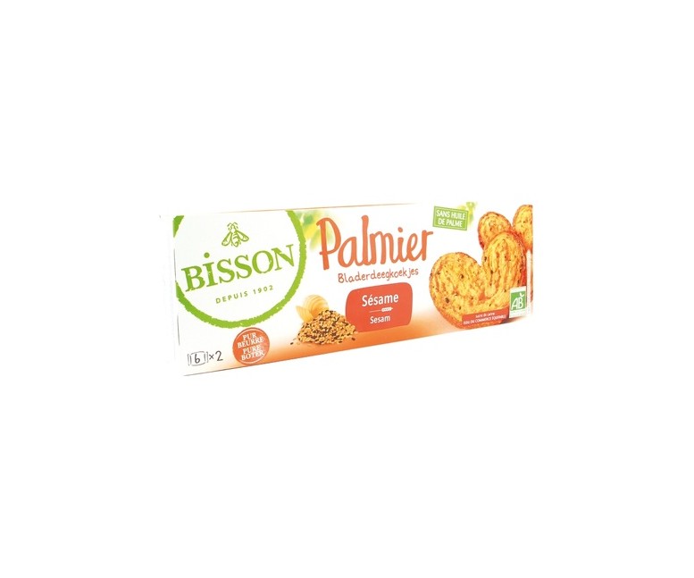 Palmeras de sésamo 100 g Bisson
