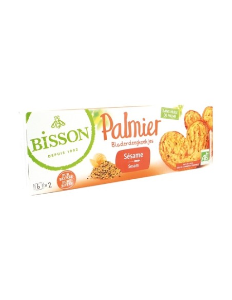 Palmeras de sésamo 100 g Bisson