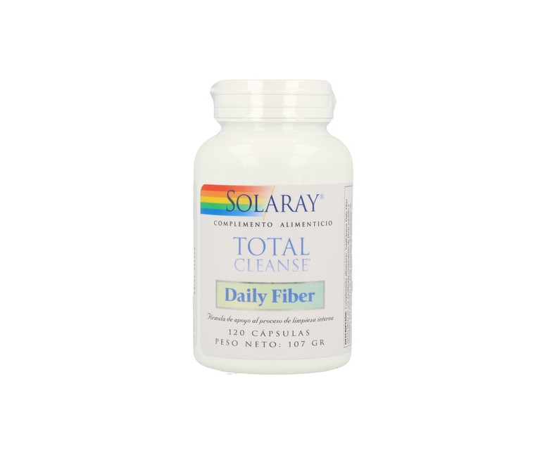 Total Cleanse Daily Fiber 120 cápsulas Solaray
