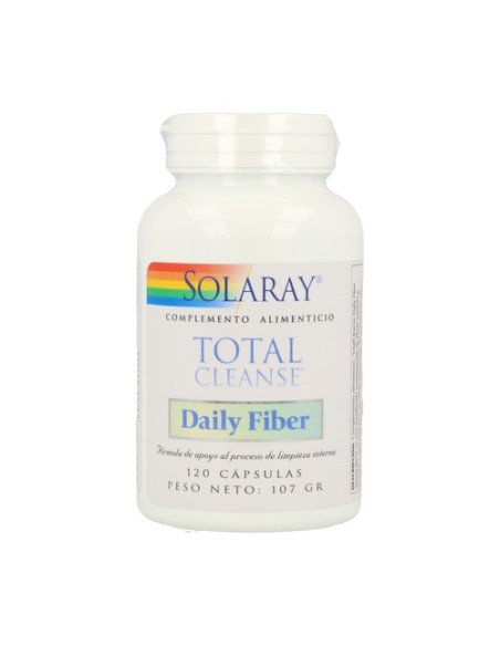 Total Cleanse Daily Fiber 120 cápsulas Solaray