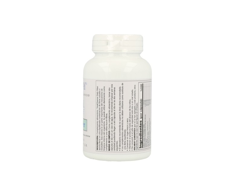 Total Cleanse Daily Fiber 120 cápsulas Solaray