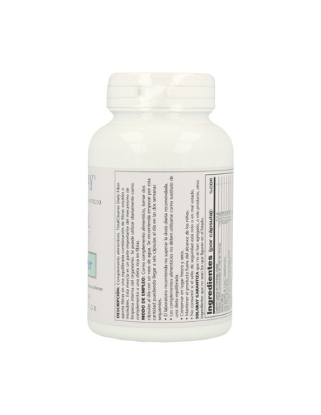 Total Cleanse Daily Fiber 120 cápsulas Solaray