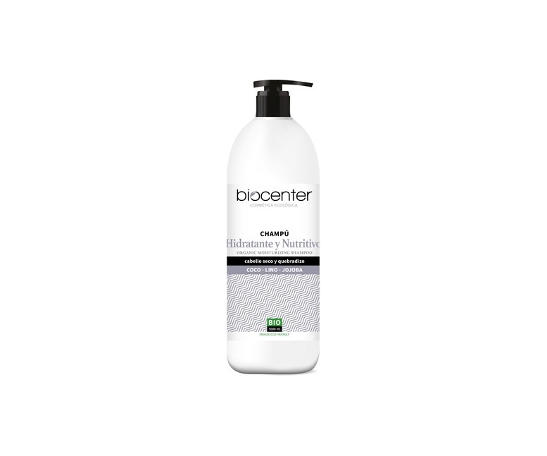 Champú Hidratante Nutritivo Coco Lino Jojoba Bio 1 L Biocenter