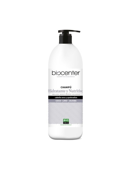Champú Hidratante Nutritivo Coco Lino Jojoba Bio 1 L Biocenter
