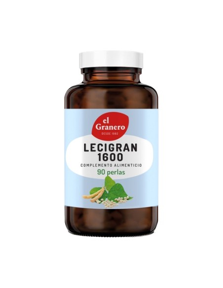 Lecigran (Lecitina de Soja) 90 perlas de 1600mg El Granero Integral